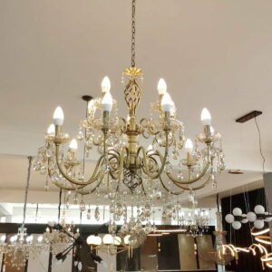Lustre Tupiara Louvre 15 Bracos 5615 Ov