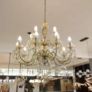 Lustre Tupiara Louvre 15 Bracos 5615 Ov