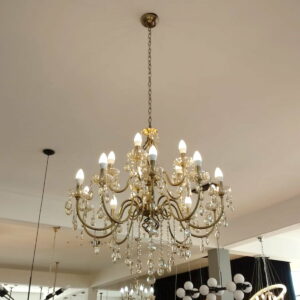 Lustre Tupiara Louvre 15 Bracos 5615 Ov - Imagem 3