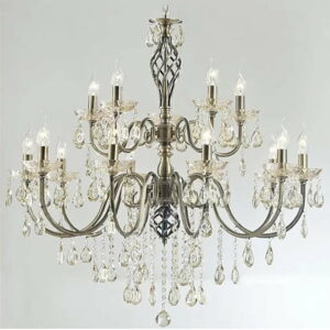 Lustre Tupiara Louvre 15 Bracos 5615 Ov - Imagem 5
