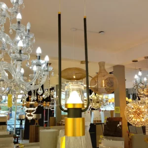 Querolustre Bazar Dcd01192 Led 6w 3000k Dourado