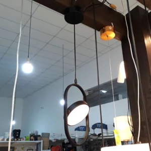 Querolustre Bazar Project Led 5w 3000k Pt Fc - Imagem 1
