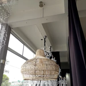 Upz Pendente Sisal Natural Upz P/lamp E27 Corda Nude 1014-nt - Imagem 1