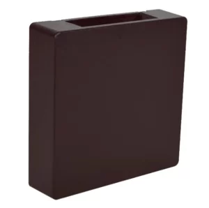 Arandela Blumenau Clean Marrom Led 2 Fachos 3w 3000k 2353301