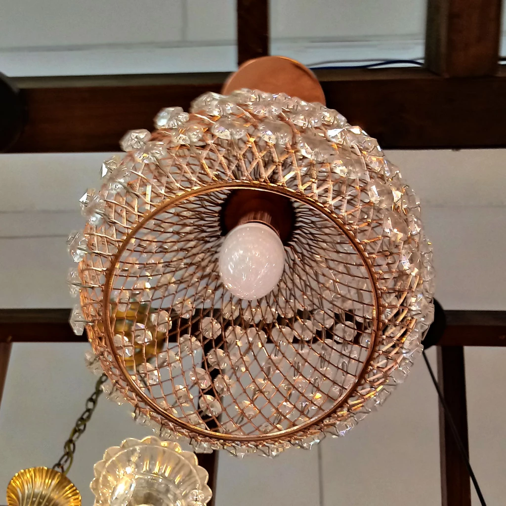 Pendente Taschibra Gothics P/1 Lamp E14 Cobre 15050769 - QueroLustre