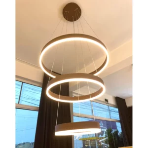 Dinamica Pendente Dcd01145 Led 110w Acrilico Marrom