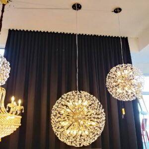 Dinamica Pendente Dcd01223 80cm 24lamp E14 Dourado - Imagem 1