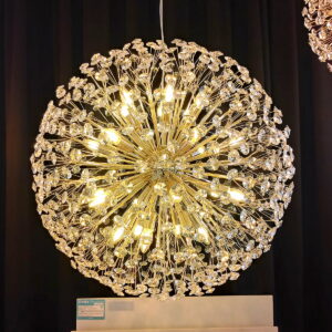 Dinamica Pendente Dcd01223 80cm 24lamp E14 Dourado - Imagem 2