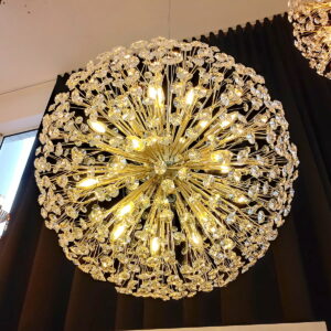 Dinamica Pendente Dcd01223 80cm 24lamp E14 Dourado - Imagem 3