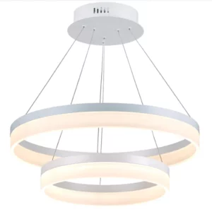 Dinamica Pendente Dcd01101 2 Aneis Led 90w 3000k Branco