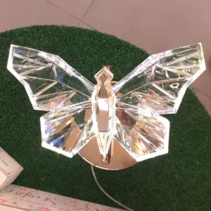 Gmh Abajour Psyche 3w Gold Borboleta - Image 5