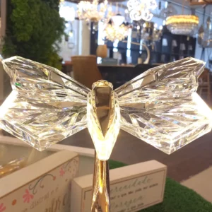 Gmh Abajour Psyche 3w Gold Borboleta - Image 6