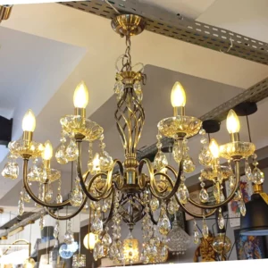 Lustre Tupiara Louvre 8 Bracos 5608 Ov Ch - Imagem 3