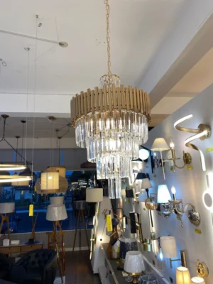 Lux Lustre Charlotte 10lamp E14 Dourado