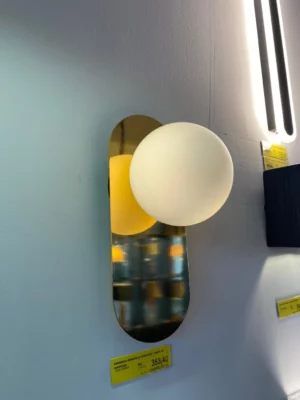 Dinamica Arandela Dcb04052 1lamp G9 Dourado