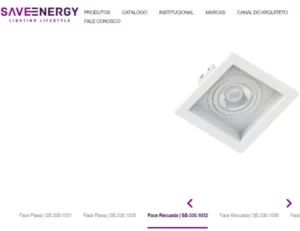 Save Spot Emb Quad Rec P/lamp Dicroica Se-330.1032 - Image 1
