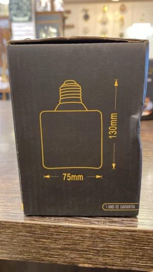 Embuled Lampada Filamento Led 6w 2400k Cubo Fume E27 - Image 5