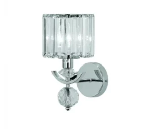 Dinamica Arandela Dcb02902 P/1 Lamp E14 Cromado