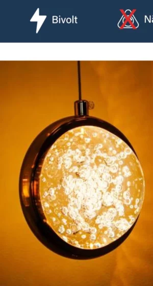 Gmh Pendente Saturno Gold 7w