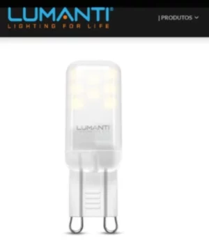 Lampada Led G9 Lumanti 3w 2400k Autovolt