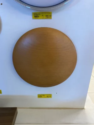 Madelustre Arandela Eclipse Castanho 6.6w 2700k 33cm 3390ct