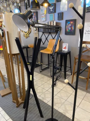 Gmh Abajour Coluna Office 1 Lamp E27 Preto