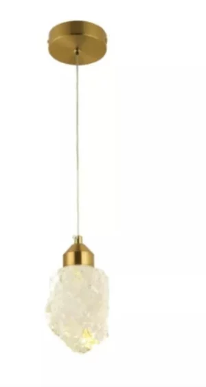 Dinamica Pendente Dcd02186 Led 5w 3000k Dourado
