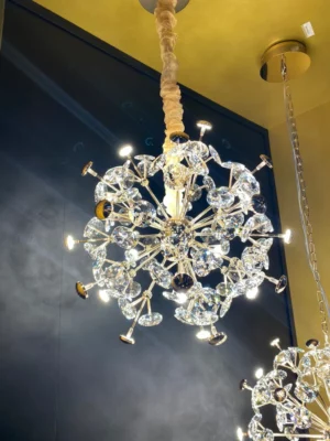 Dinamica Pendente Dcd06215 P/32 Lamp G4 Dourado 72cm D.