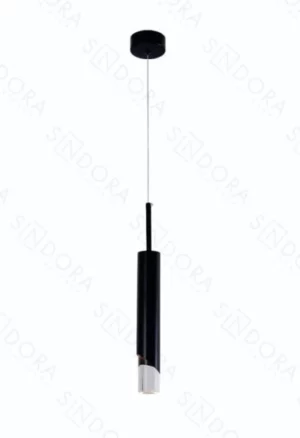 Dinamica Pendente Qd05163 5w 3000k Preto Dcd02157