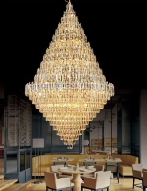 Querolustre Diamante Ottawa 150x230cm P/71lamp E14 Dr