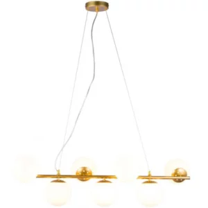 Vivendi Pendente Viv5031 P/7 Lamp G9 Dourado