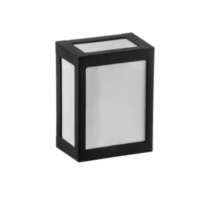 Arandela Dital 1 Lamp E27 01041pr Preto/leitosa