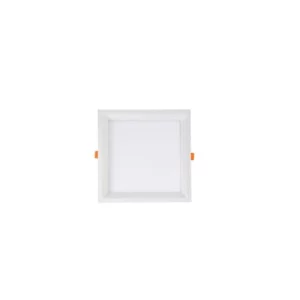 Placa Led Blumenau Recuado Emb 15w 3000k Quad 16cm 80643004